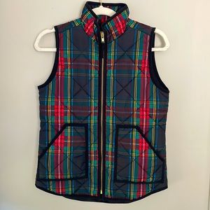 J. CREW - Plaid Vest
